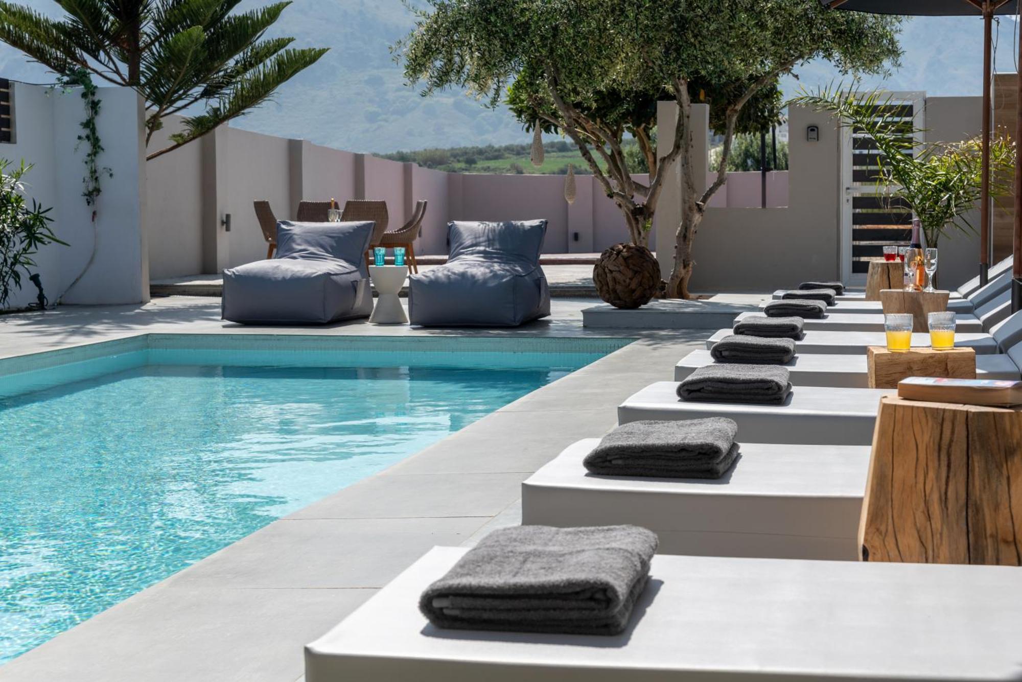 Hypnosis Beachside Villa With Private Heated Pool Georgioupoli Dış mekan fotoğraf